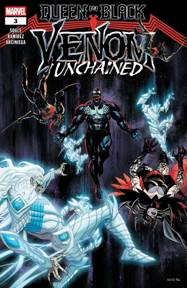 Cover for Queen In Black: Venom Unchained issue 3