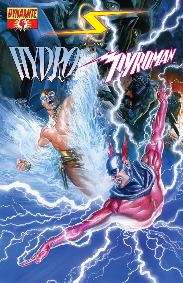 Cover for Project Superpowers issue 4