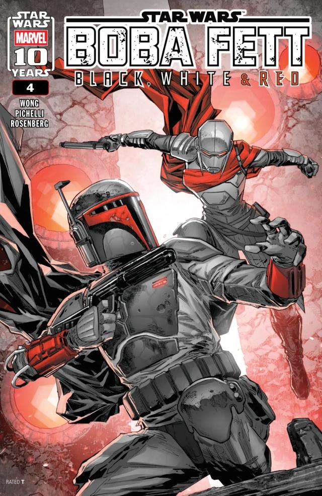 Cover for Star Wars: Boba Fett - Black, White & Red issue 4