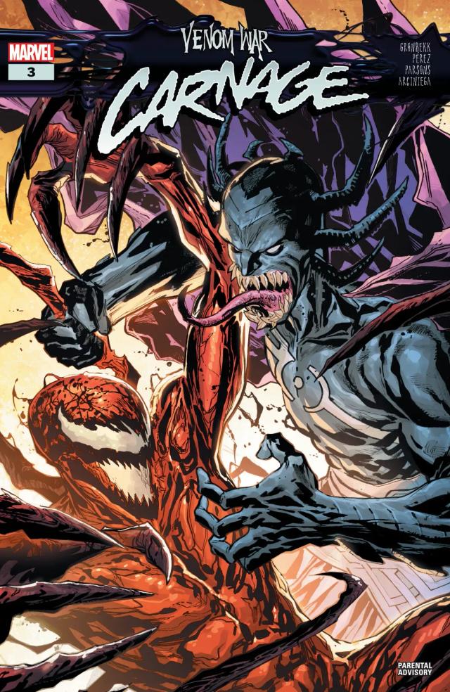 Cover for Venom War: Carnage issue 3