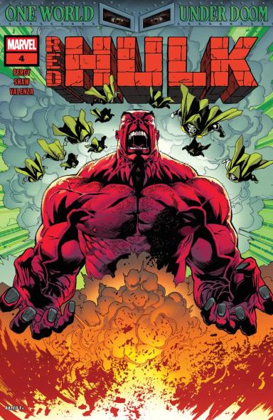 Cover for Red Hulk issue number 4