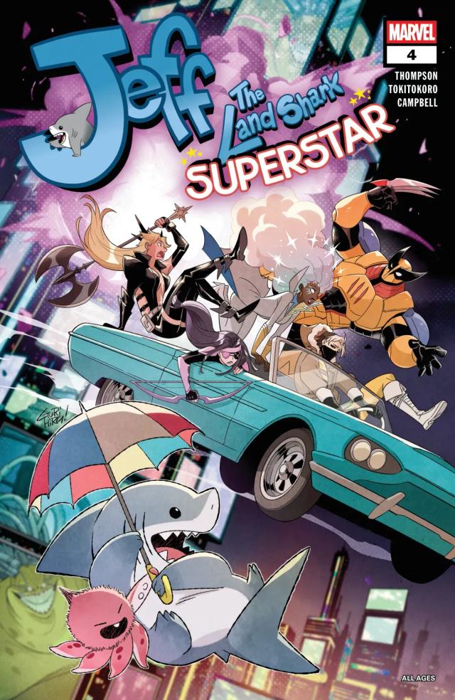 Cover for Jeff The Land Shark: Superstar issue 4