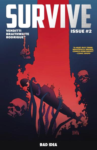 Cover for SURVIVE issue number 2