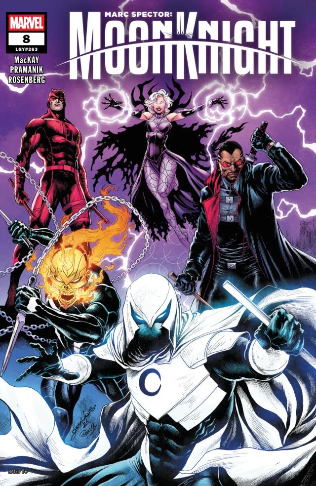 Cover for Marc Spector: Moon Knight issue 8