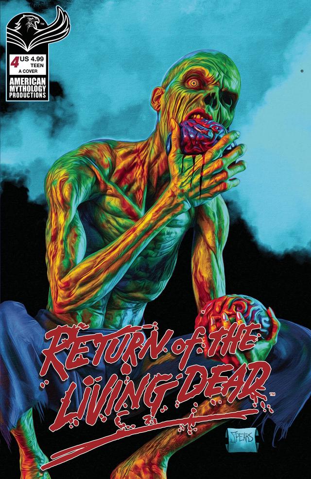 Cover for Return of the Living Dead issue 4
