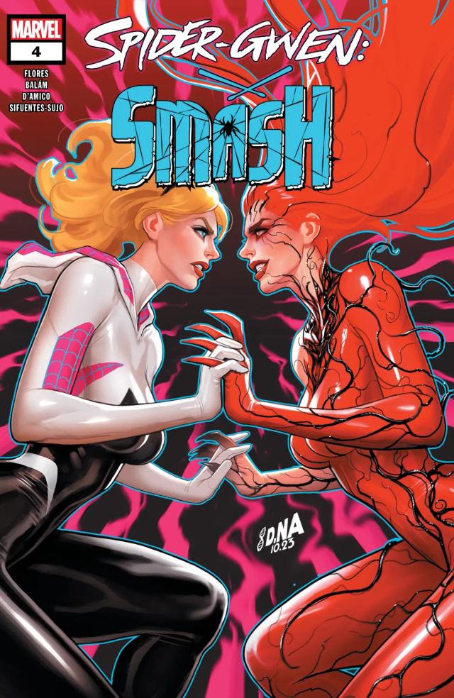 Cover for Spider-Gwen: Smash issue 4