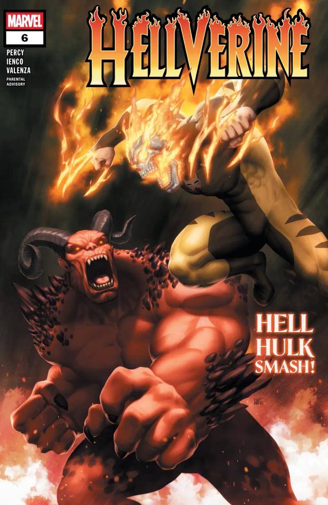 Cover for Hellverine issue 6