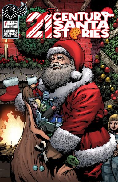 Cover for 21st Century Santa Stories issue number 1