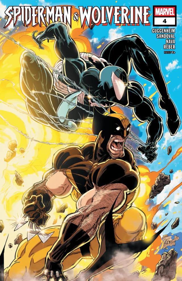 Cover for Spider-Man & Wolverine issue 4