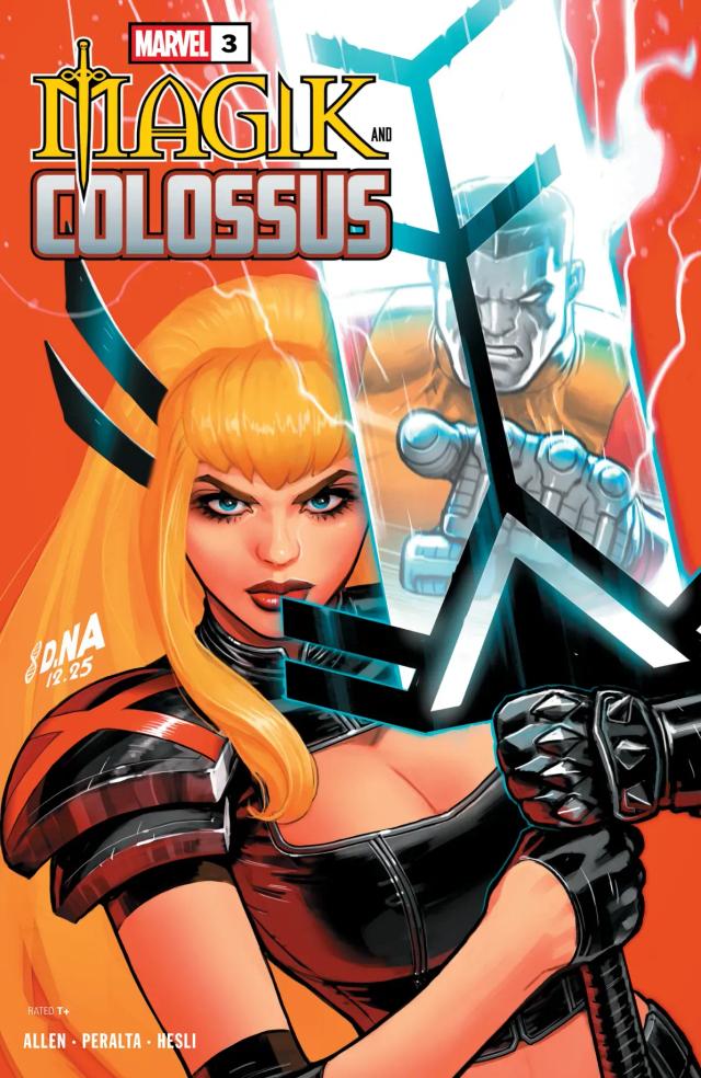 Cover for Magik & Colossus issue 3