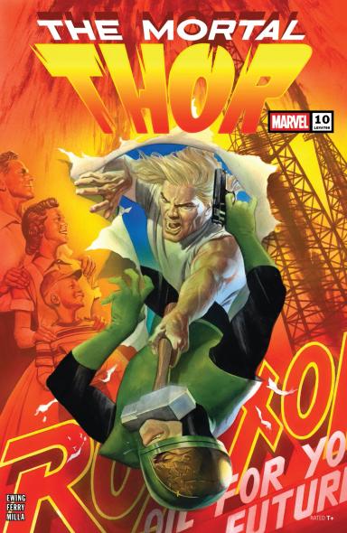 Cover for The Mortal Thor issue number 10