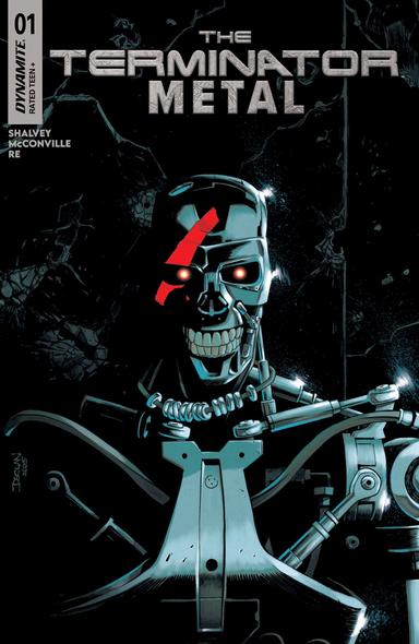 Cover for The Terminator Metal issue number 1