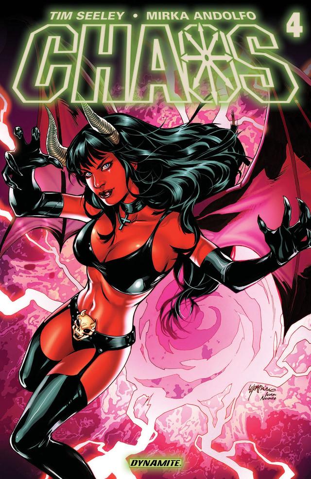 Cover for Chaos! issue 4