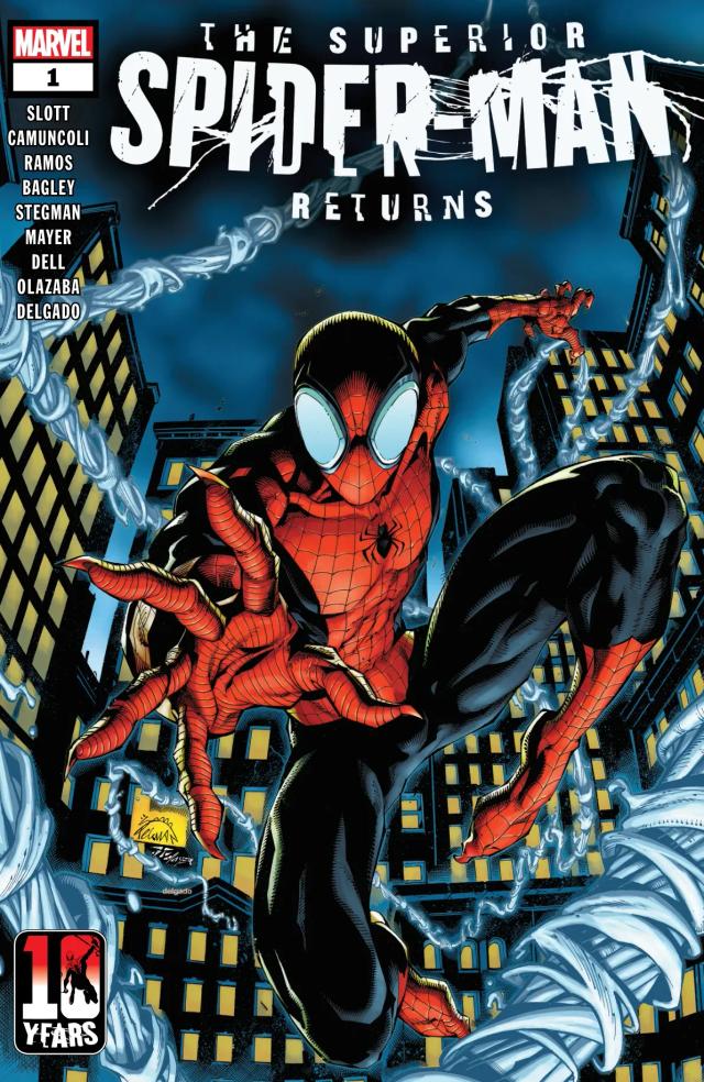 Cover for Superior Spider-Man Returns issue 1