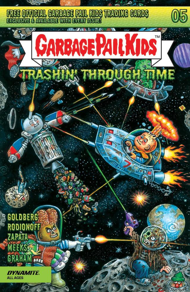 Cover for Garbage Pail Kids: Trashin' Through Time issue 5