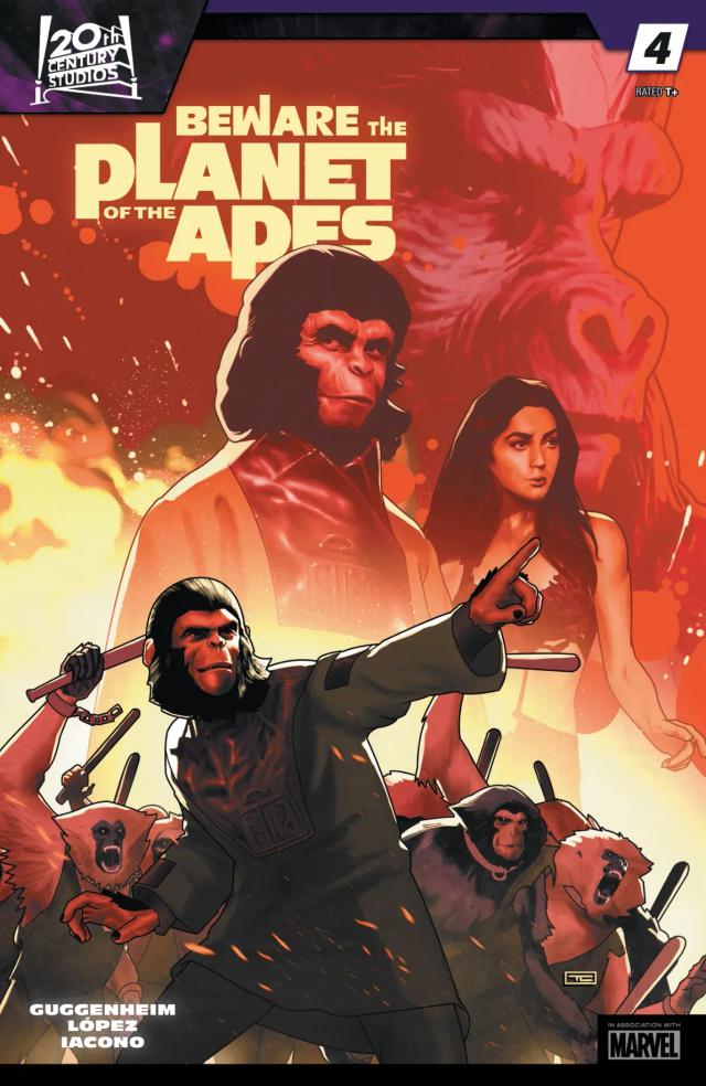 Cover for Beware The Planet Of The Apes issue 4