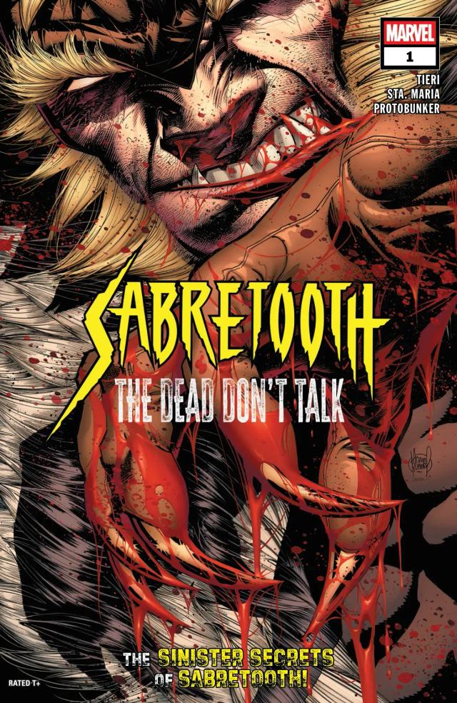 Cover for Sabretooth: The Dead Don't Talk issue 1