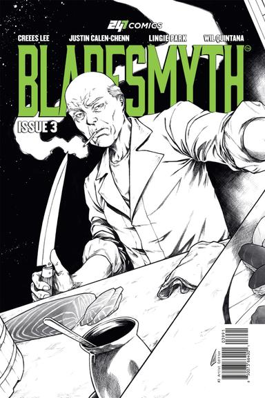 Cover for Bladesmyth issue number 3