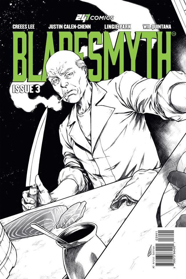 Cover for Bladesmyth issue 3