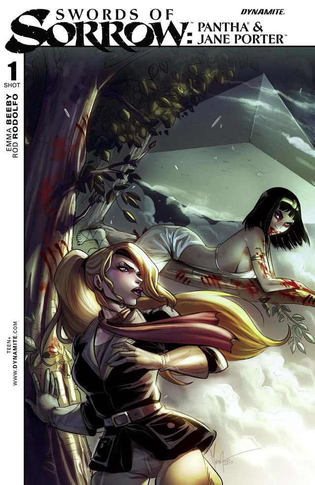 Cover for Swords of Sorrow: Pantha & Jane Porter issue 1