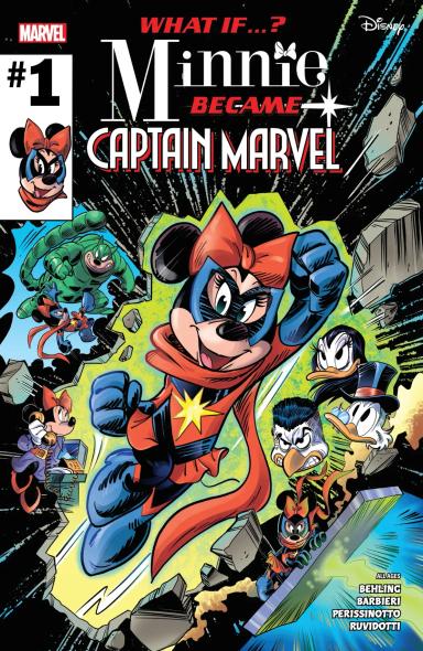 Cover for Marvel & Disney: What If…? Minnie Became Captain Marvel issue number 1