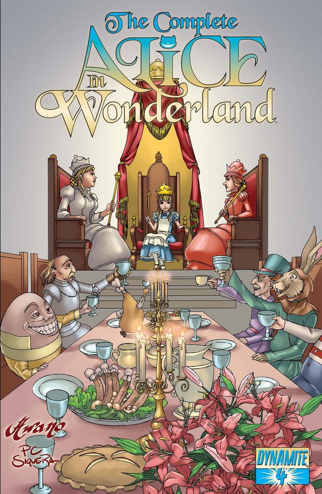 Cover for The Complete Alice in Wonderland issue 4