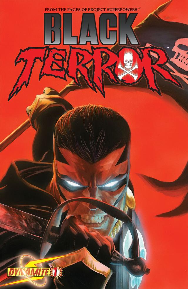 Cover for Black Terror issue 1
