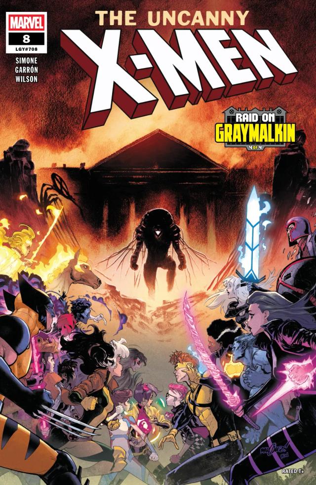 Cover for Uncanny X-Men issue 8