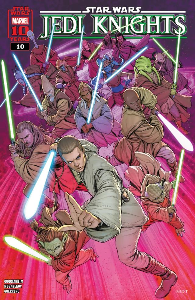 Cover for Star Wars: Jedi Knights issue 10
