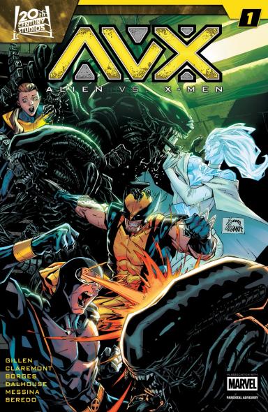 Cover for Alien Vs. X-Men issue number 1