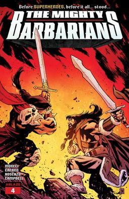 Cover for The Mighty Barbarians issue number 4