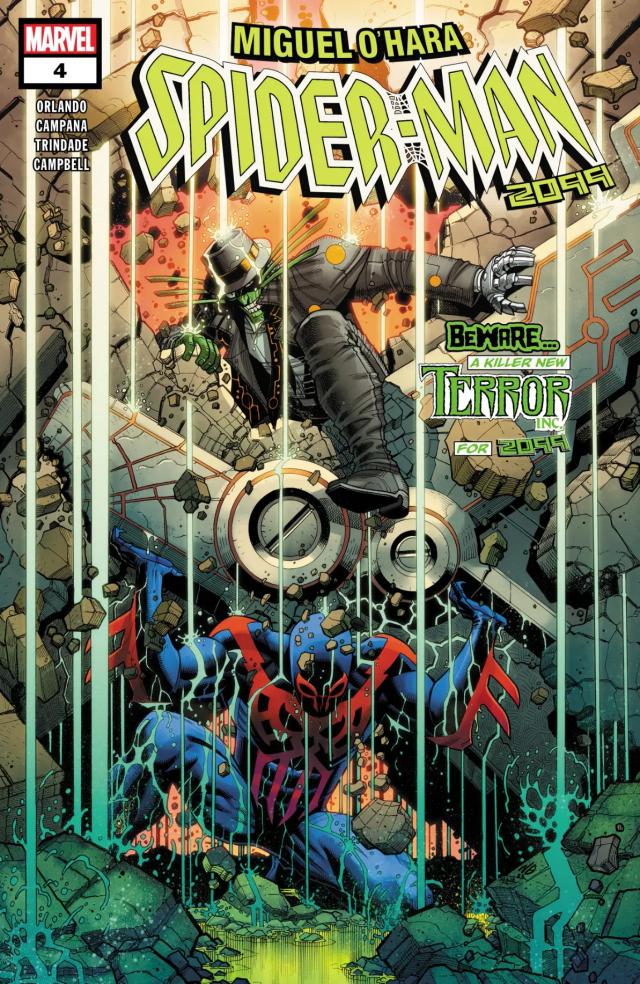 Cover for Miguel O'Hara: Spider-Man: 2099 issue 4