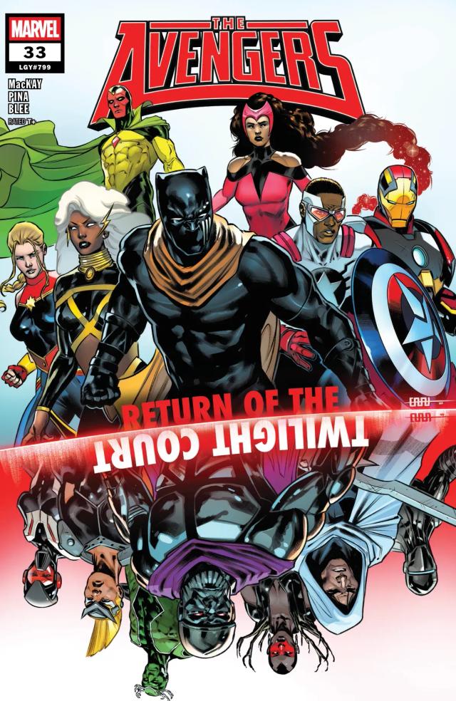 Cover for Avengers issue 33