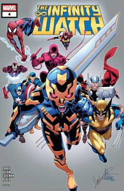 Cover for Infinity Watch issue number 4