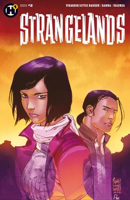 Cover for Strangelands issue number 2