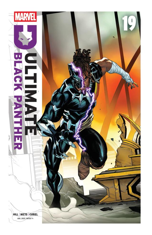 Cover for Ultimate Black Panther issue 19