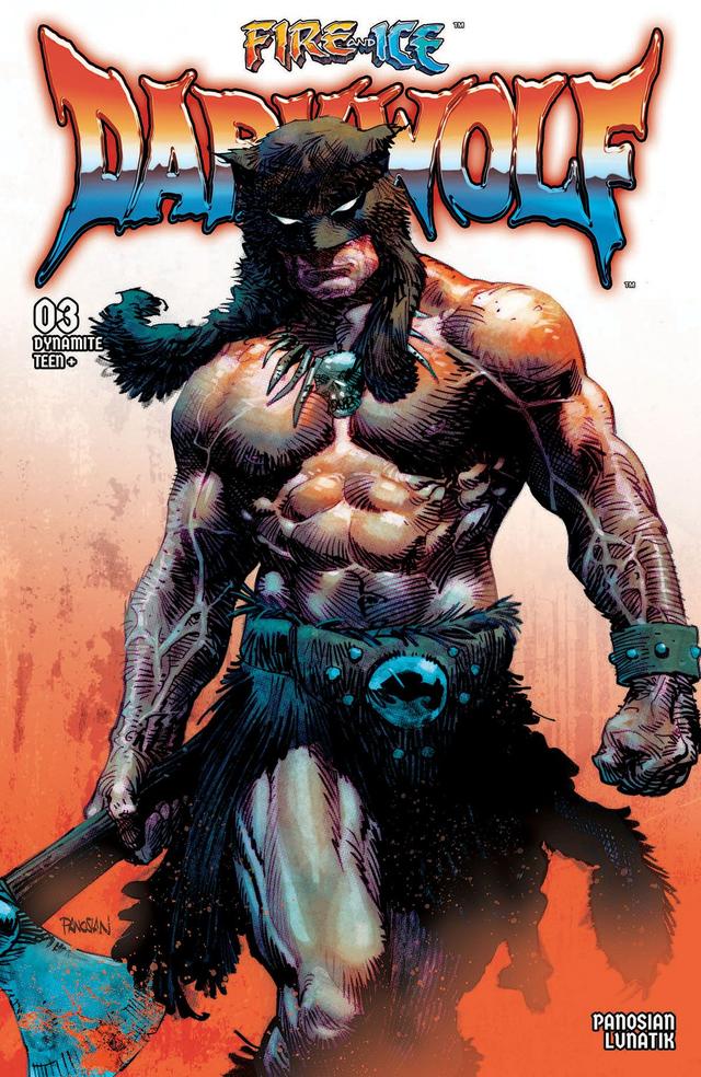 Cover for Fire and Ice: Darkwolf issue 3