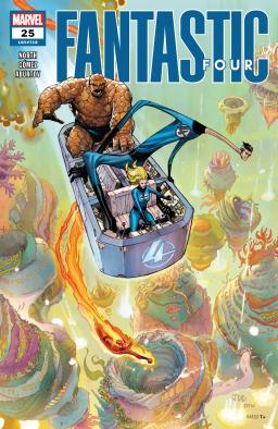 Cover for Fantastic Four issue number 25