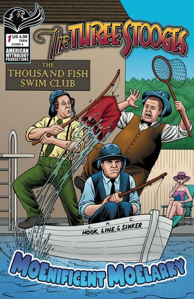 Cover for Three Stooges: Moenificent Moelarkey issue number 1