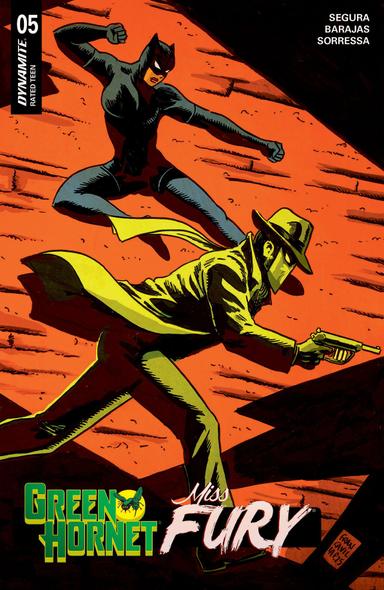 Cover for Green Hornet / Miss Fury issue number 5