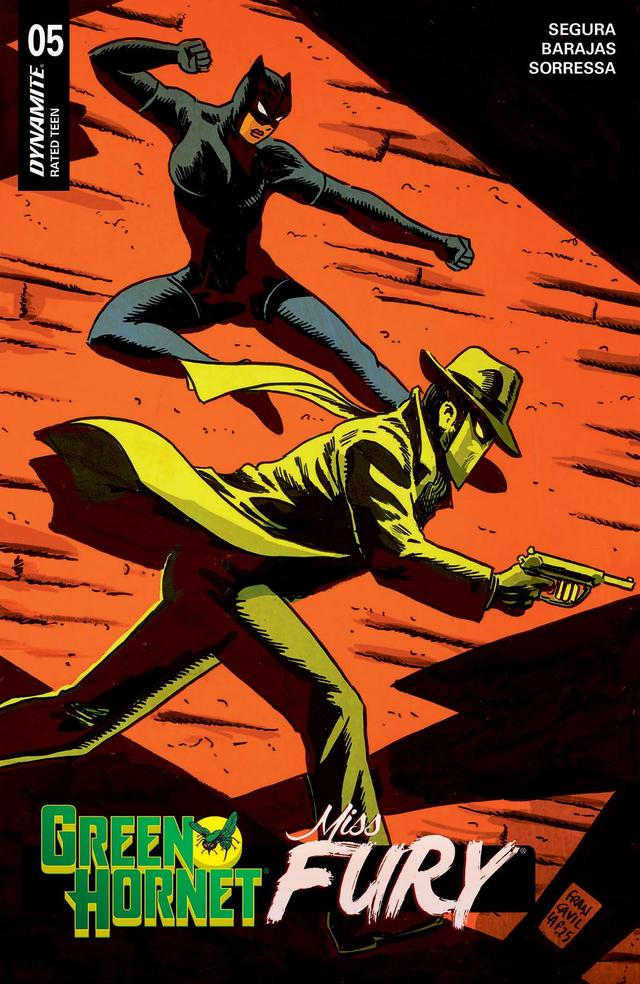 Cover for Green Hornet / Miss Fury issue 5