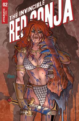 Cover for Invincible Red Sonja issue number 2