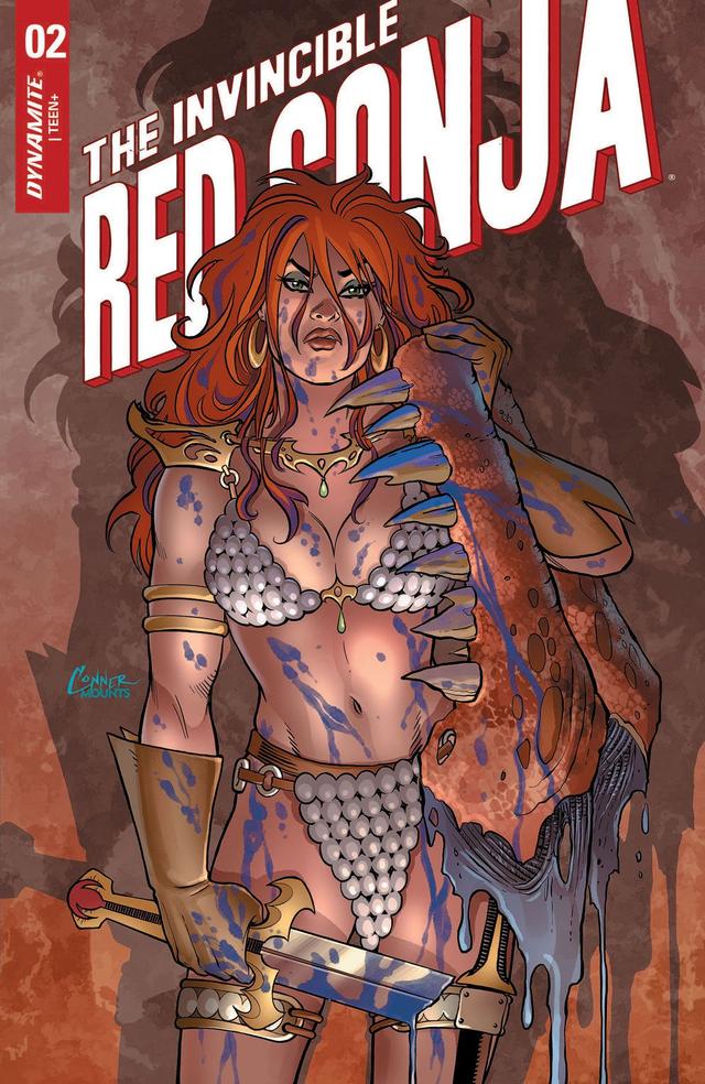 Cover for Invincible Red Sonja issue 2