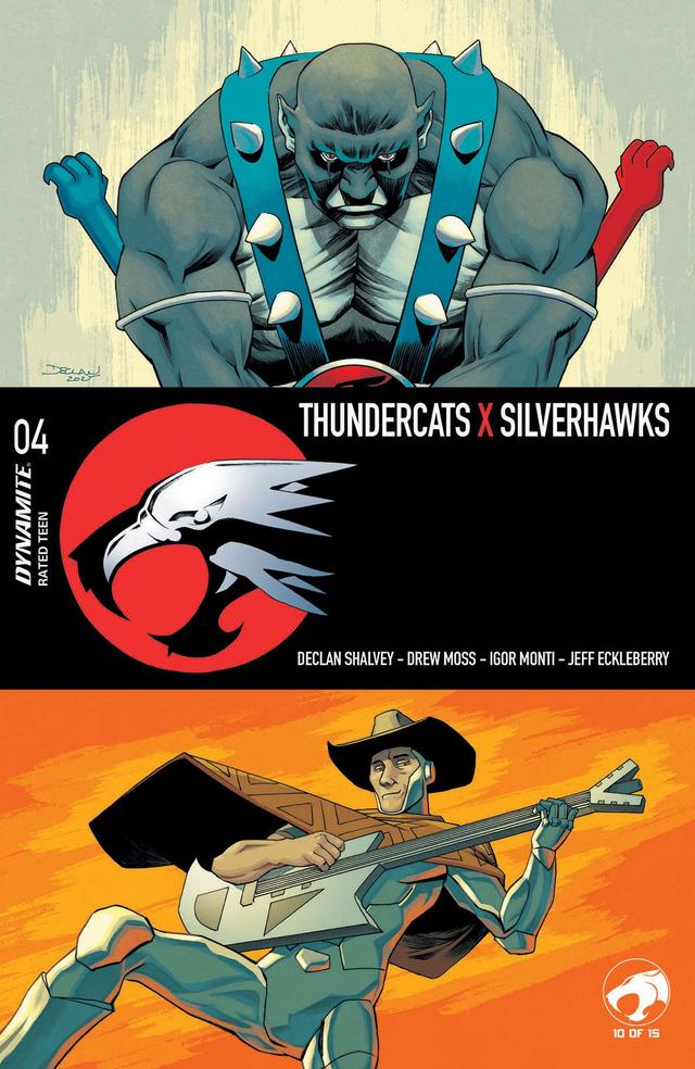 Cover for ThunderCats x Silverhawks issue 4