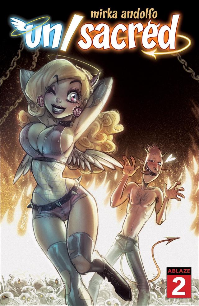 Cover for Mirka Andolfo's Un/Sacred issue 2