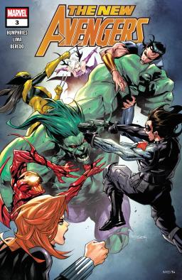 Cover for New Avengers issue number 3