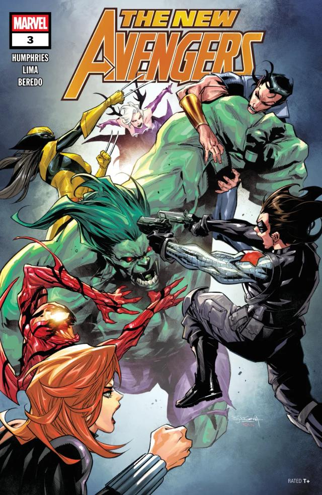 Cover for New Avengers issue 3