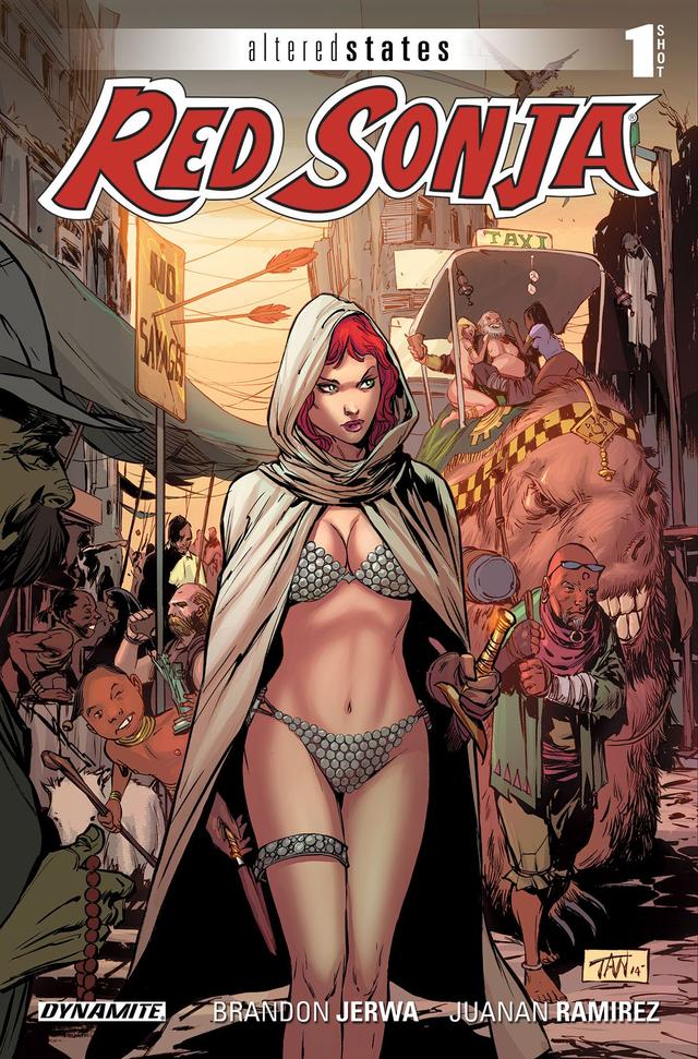 Cover for Altered States: Red Sonja issue 1