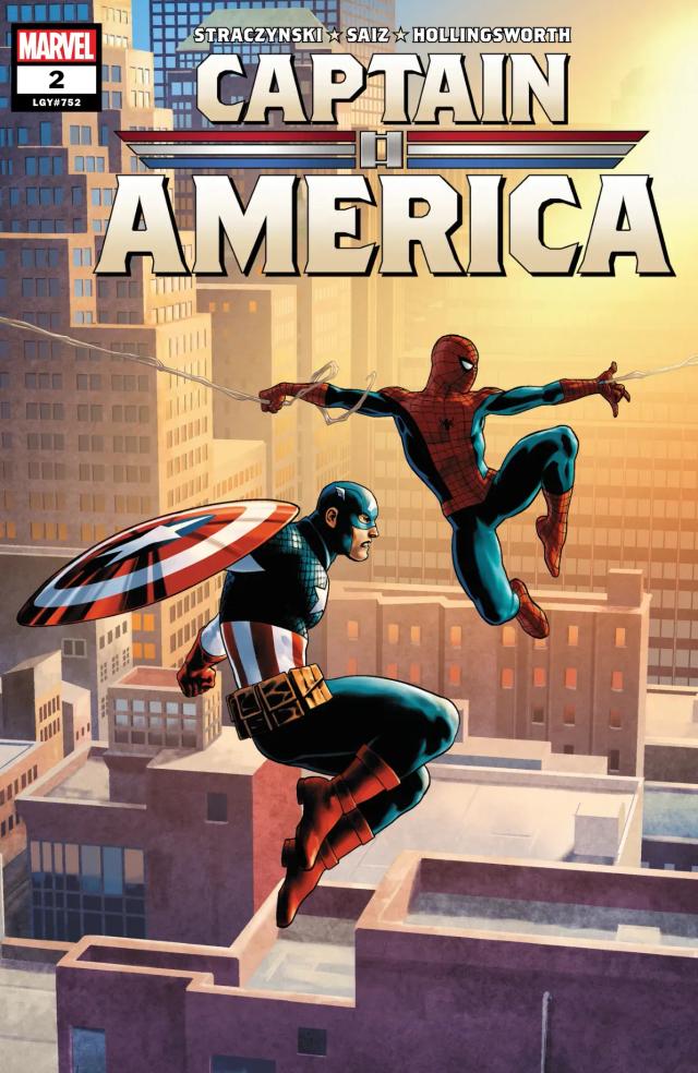 Cover for Captain America issue 2