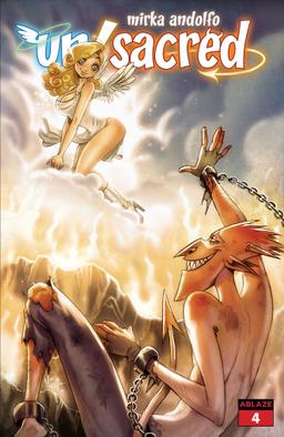 Cover for Mirka Andolfo's Un/Sacred issue number 4